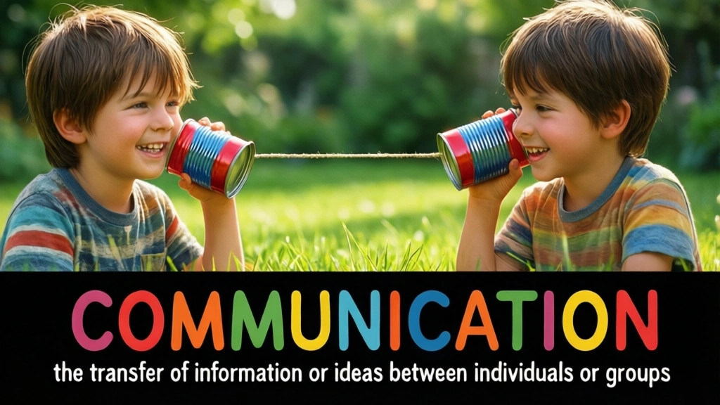 English Illustration for communication